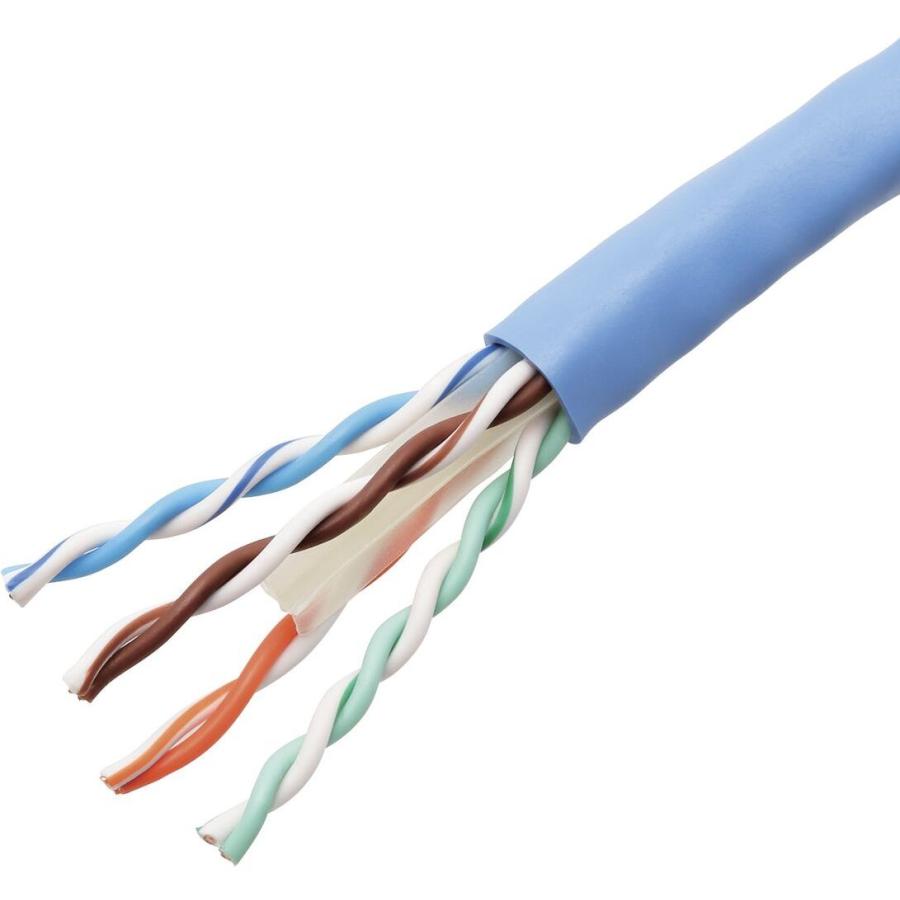 エレコム LANケーブル Cat6A 100m ELECOM（エレコム） Cat6A 長尺LANケーブル ブルー 100m LD-GPAL