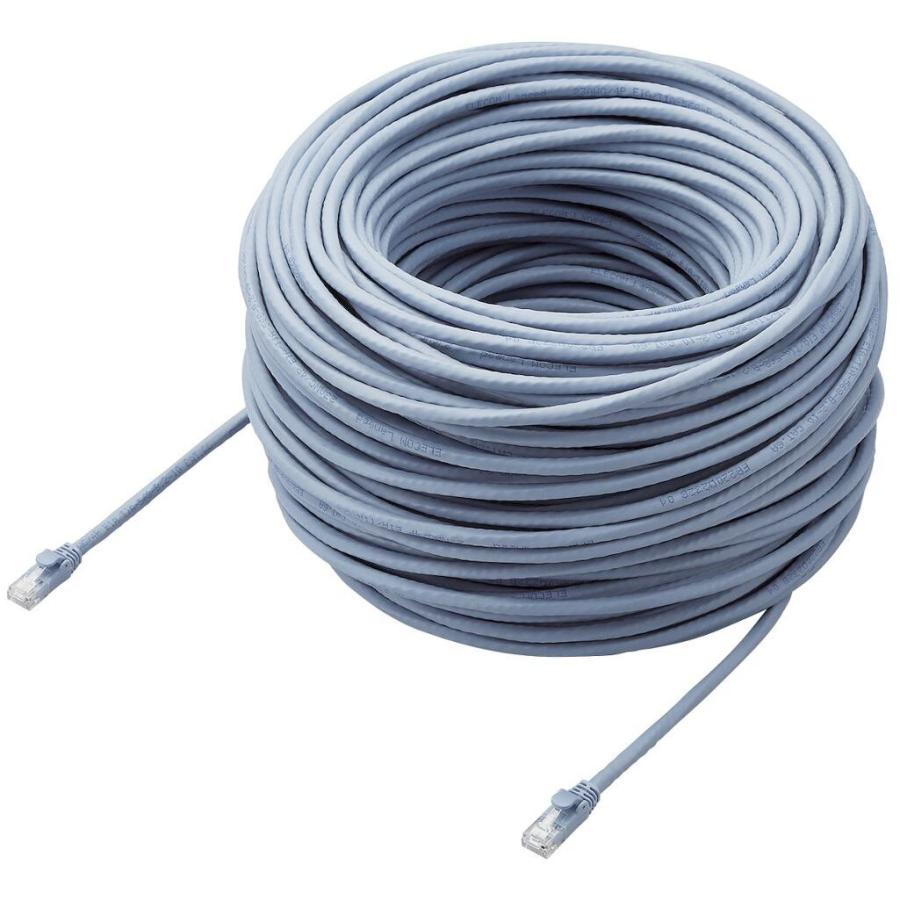 ELECOM（エレコム） Cat6A LANケーブル 100m LD-GPAT/BU100RS : NEXT