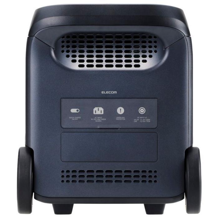 ELECOM（エレコム） ポータブル電源/2560Wh/2500W/ACx4/USB-Cx2/USB