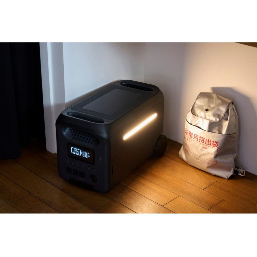 ELECOM（エレコム） ポータブル電源/2560Wh/2500W/ACx4/USB-Cx2/USB