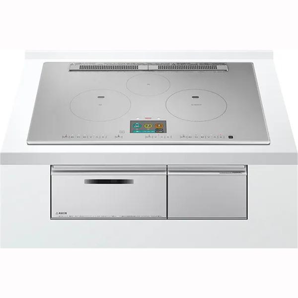 HITACHI 日立 HT-N2000STWF(S)3ビルトイン3口IH「N2000Tシリーズ」オールメタル対応【幅75ｃｍ・単相200V】 日立（HITACHI） HT-N2000STWF(S)3ビルトイン3口IH「N2000Tシリーズ