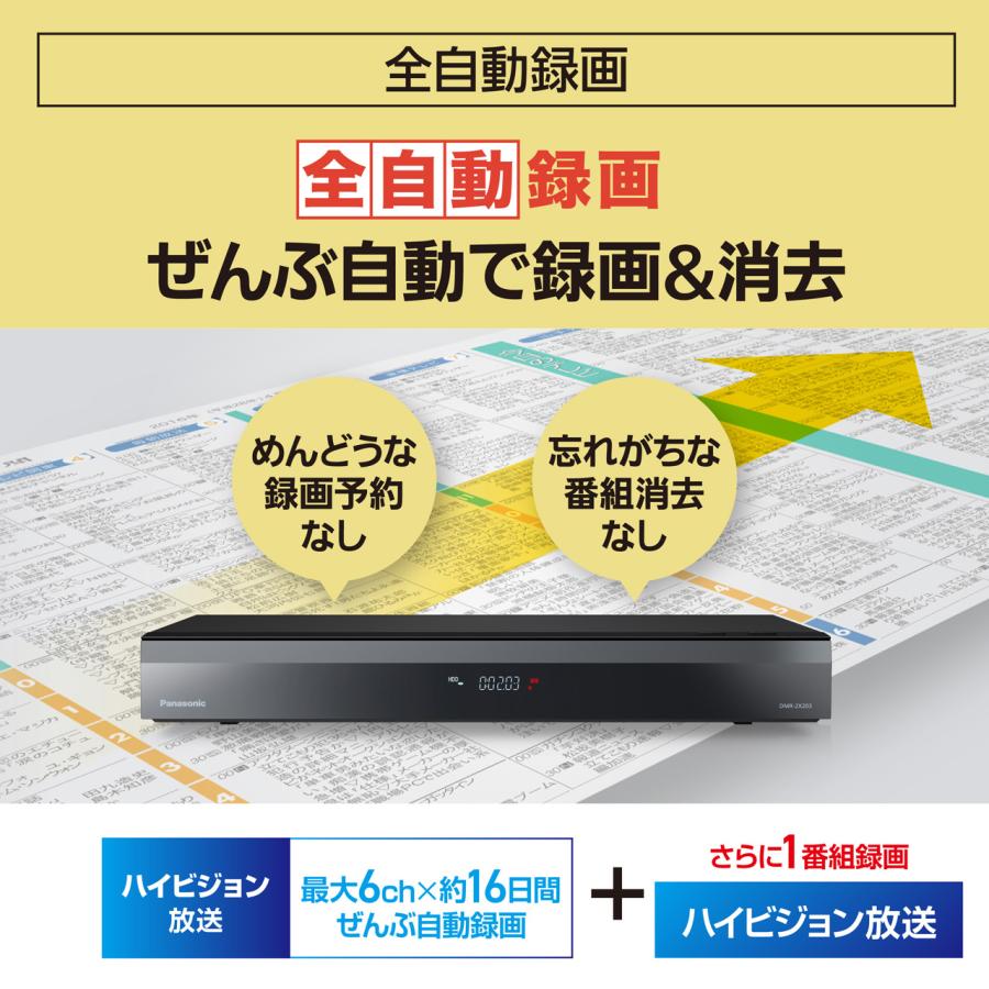 Panasonic（パナソニック） DMR-2X203 2TB ブルーレイディスク