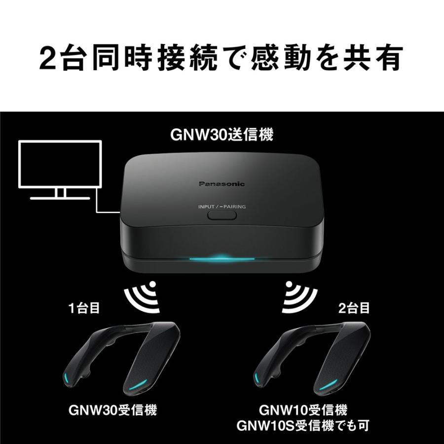 Panasonic（パナソニック） SC-GNW30 ブラック ネックスピーカー
