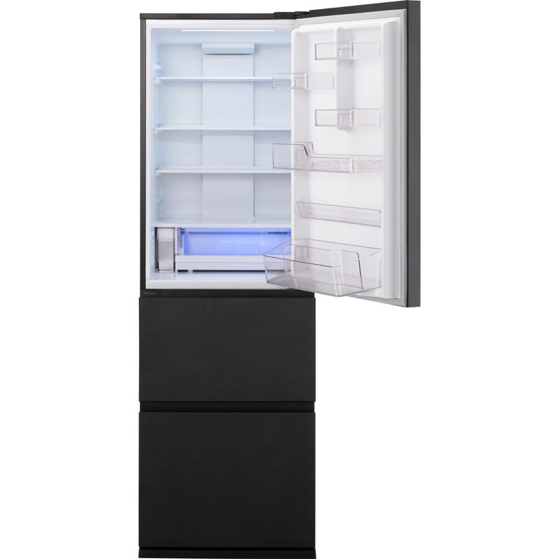 【5年間延長保証込】Panasonic パナソニック 冷蔵庫 右開き3ドア 365L WSタイプ NR-C37WS2 K「Aエリア限定配送」の画像