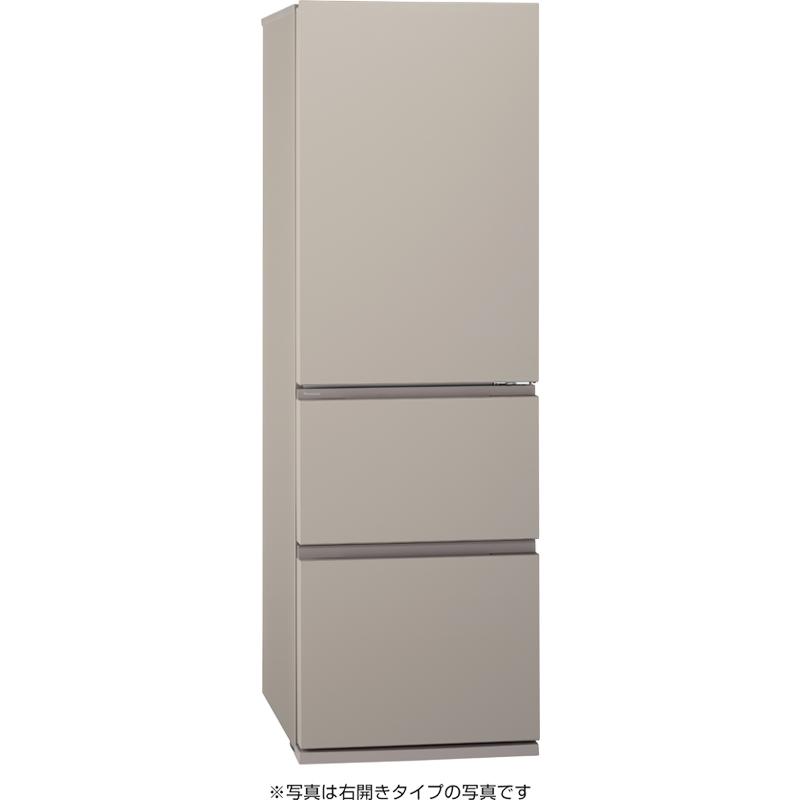 【5年間延長保証込】Panasonic パナソニック 冷蔵庫 左開き3ドア 365L ESタイプ NR-C37ES2L C「Aエリア限定配送」の画像