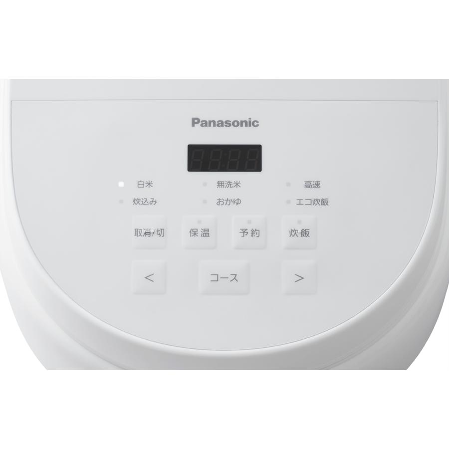 Panasonic パナソニック SR-A110D-W(ホワイト) 電子ジャー炊飯器 5.5合