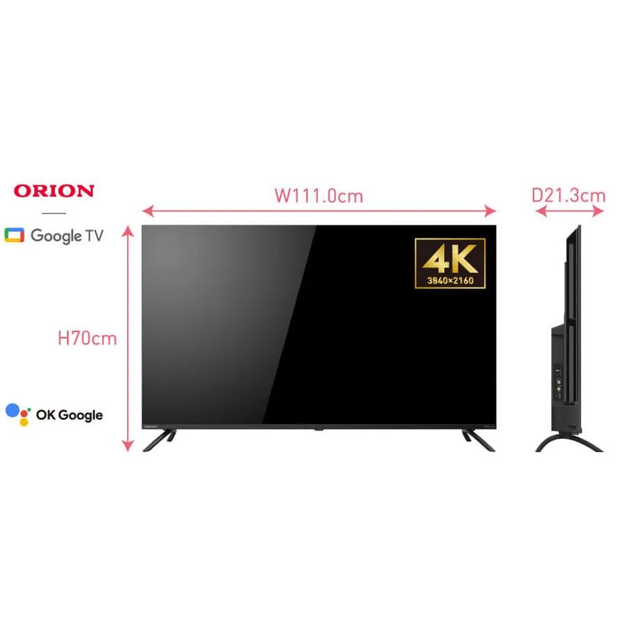 新品 ORION 50型 4K OLS50RD10 Google TV ORION オリオン OLS50RD10 50V型 4K対応 GoogleTV搭載 スマートテレビ