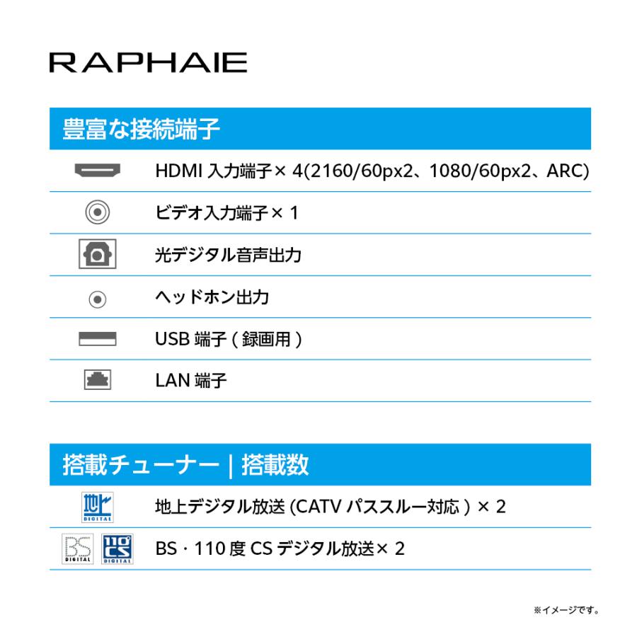RAPHAIE 液晶テレビ 40V型 2024年製 RL40DB02 リモコン付き 家電 40インチ ラファイエ ゲオオリジナルモデル 札幌市 西野店 ドウシシャ RAPHAIE RL40DB02 [40インチ] ゲオオリジナルモデル 価格