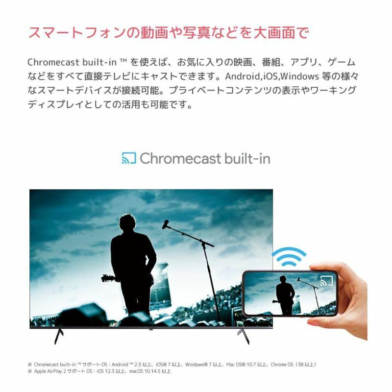 ORION オリオン OLS40WD10C 40V型 フルハイビジョン GoogleTV搭載