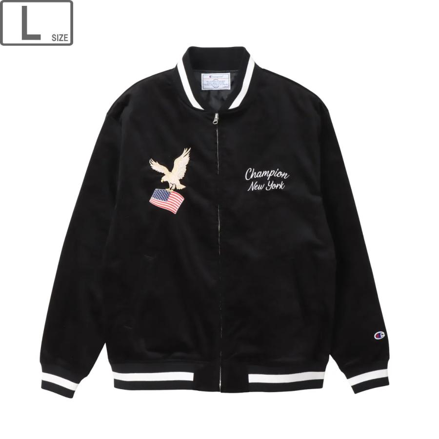 champion チャンピオン 【メンズ】ジップジャケット 【ブラック】【L
