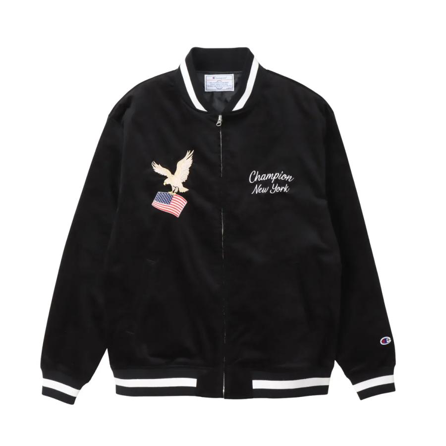 champion チャンピオン 【メンズ】ジップジャケット 【ブラック】【L