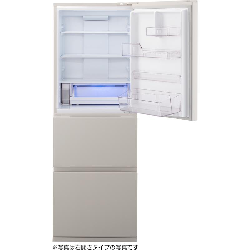 【5年間延長保証込】Panasonic パナソニック 冷蔵庫 左開き3ドア 326L JSタイプ NR-C33JS2L C「Aエリア限定配送」の画像