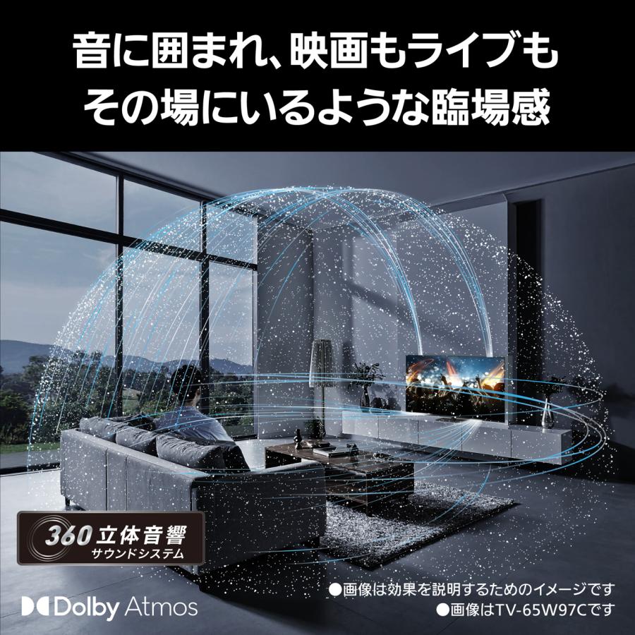 Panasonic（パナソニック） TV-75W97C 75V型 Mini LED 4K液晶テレビ