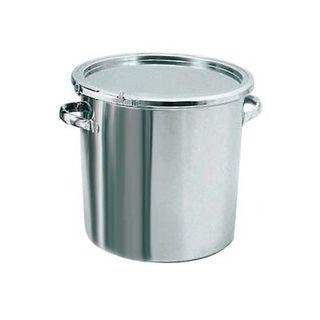 NITTO KINZOKU/日東金属工業 18-8 テーパー付 密閉容器(レバーバンド式