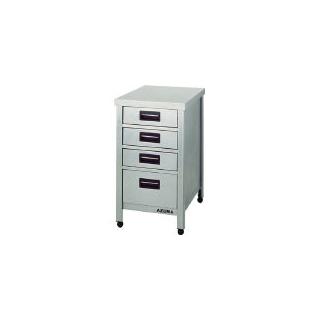 azuma⁄東製作所 ステンレス製縦型引出し付作業台 1200×600×