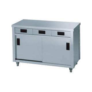 azuma⁄東製作所 ステンレス製縦型引出し付作業台 1200×600×800