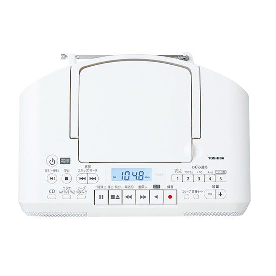 TOSHIBA（東芝） TY-CDS9(W) ホワイト CDラジオカセットレコーダー