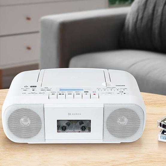 TOSHIBA（東芝） TY-CDS9(W) ホワイト CDラジオカセットレコーダー