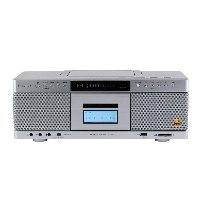 TOSHIBA（東芝） AX-KCR90(S)シルバー ハイレゾ対応SD/USB/CDラジオ