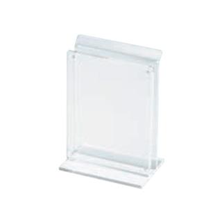 アクリル ｐｏｐホルダー付メニュースタンド 縦 ７４６３９７ ９８ ６５ ｈ１４５ Next 通販 Yahoo ショッピング