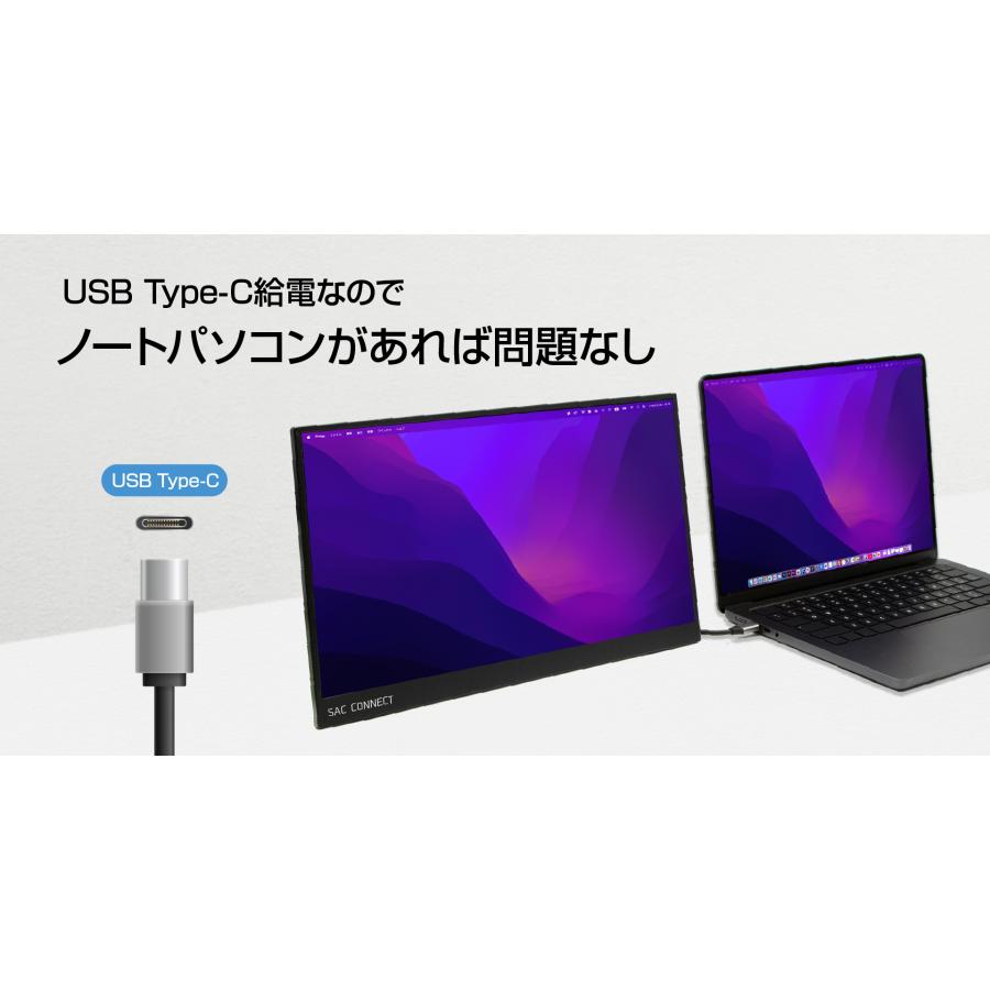 SAC エスエーシー IPSパネル採用 フルHD対応15.6インチモバイル