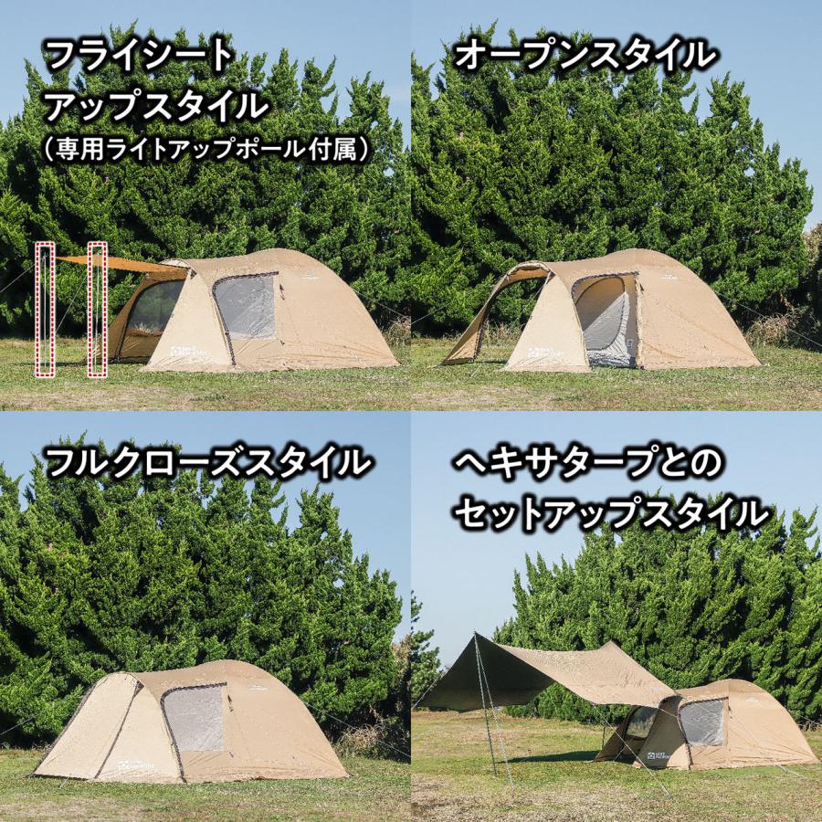 TENT FACTORY キャンプテント ベージュ 【公式通販】