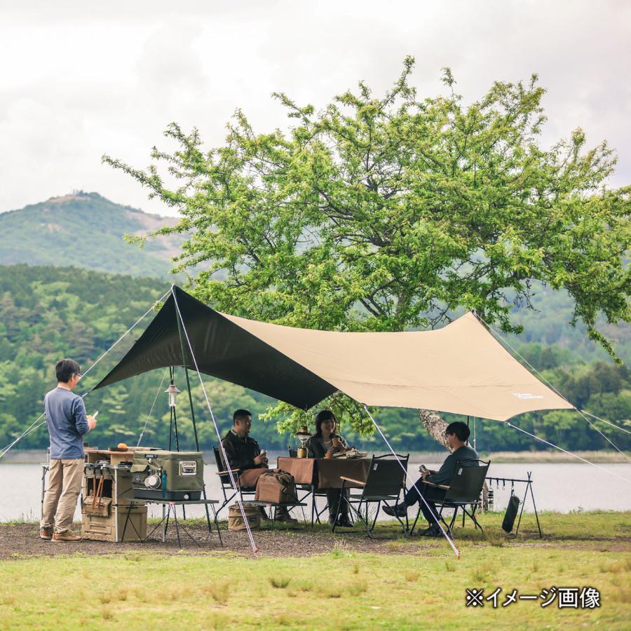 TENT FACTORY テントファクトリー BWスカイオーバータープ500 ベージュ TFSOT500BRの画像
