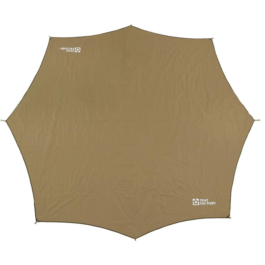 TENT FACTORY テントファクトリー BWスカイオーバータープ500 ベージュ TFSOT500BRの画像