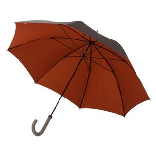 Geecle Japan/ギークルジャパン 甲州織雨傘 無地 長傘 (グレー) 手開き HH-02566