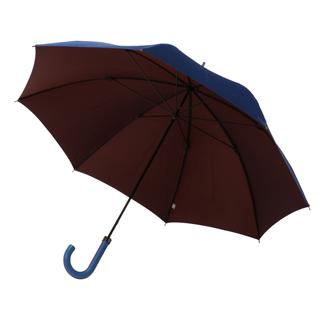 Geecle Japan/ギークルジャパン 甲州織雨傘 無地 長傘 (ブルー) 手開き HH-02567