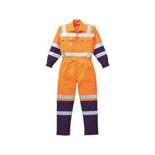 YAMADATATSU 山田辰 AUTO-BI/オートバイ 高視認ツナギ服 5Lサイズ