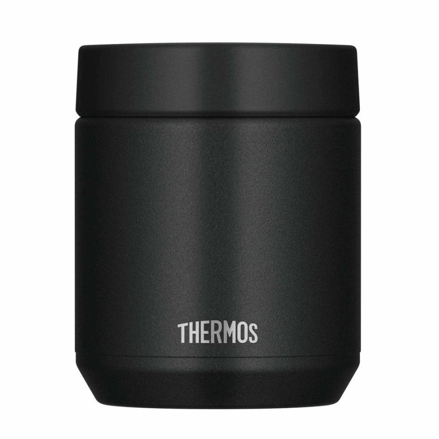 THERMOS サーモス 真空断熱 スープジャー 300ml ブラック JED-300