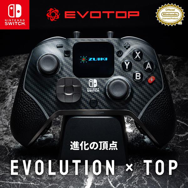 ZUIKI 瑞起 高機能ゲームコントローラー EVOTOP(Black) ZKNS ZUIKI 瑞起 高機能ゲームコントローラー EVOTOP(Black) ZKNS