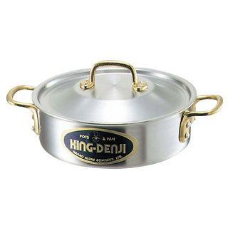 ★1 未使用 キングデンジ 外輪鍋 36cm 12L中尾アルミ製作所 NAKAO 中尾アルミ製作所 キングデンジ 外輪鍋（目盛付）36cm : NEXT