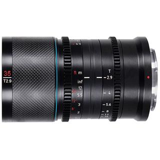 史上一番安い SIRUI シルイ 35mm T2.9 1.6X カーボンファイバーフル