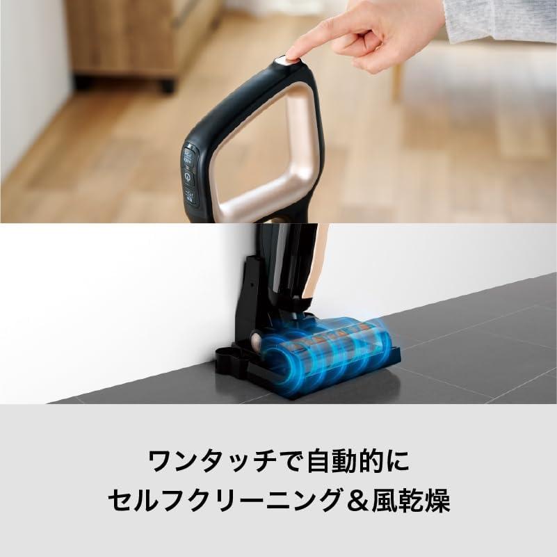 Haier ハイアール □掃除機 コードレス 吸引式床拭き掃除機 JC-M1A-K 