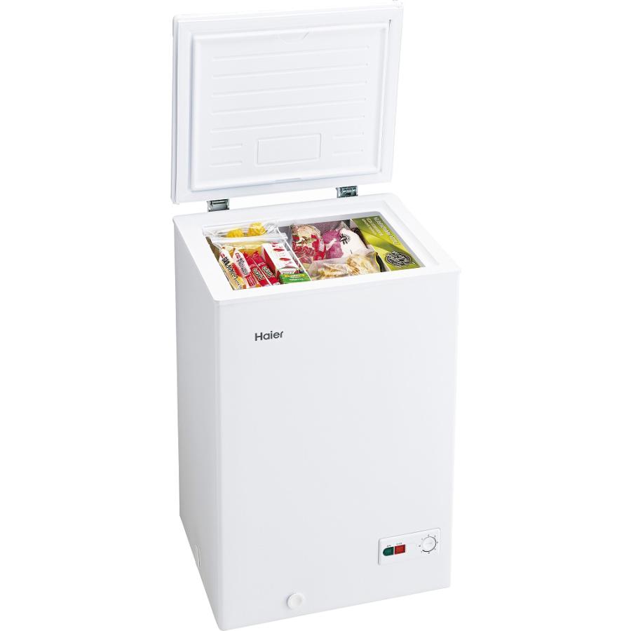 Haier 冷凍庫 100L 2023年製 三重県直接受け渡し Haier ハイアール 冷凍庫 上開き 100L 直冷式 JF-HSC10A W ホワイト[B