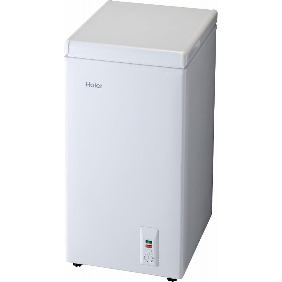 Haier ハイアール 冷凍庫 上開き1ドア 66L 直冷式 JF-C7A W ホワイト[B 