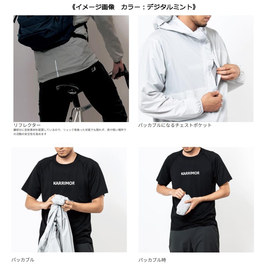 karrimor カリマー ウィンド シェル フーディ 【ブラック】【Sサイズ】 101566-9000の画像