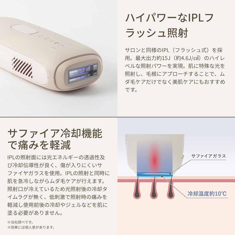 タレイア Thaleia TLA-HR01IV 光美容器 アイボリー : NEXT! - 通販 