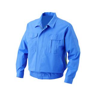 KUCHOFUKU 空調服 空調服 綿難燃 ウエアのみ ライトブルー M KUCHOFUKU/空調服 綿難燃 ウエアのみ ライトブルー Mサイズ KU91730