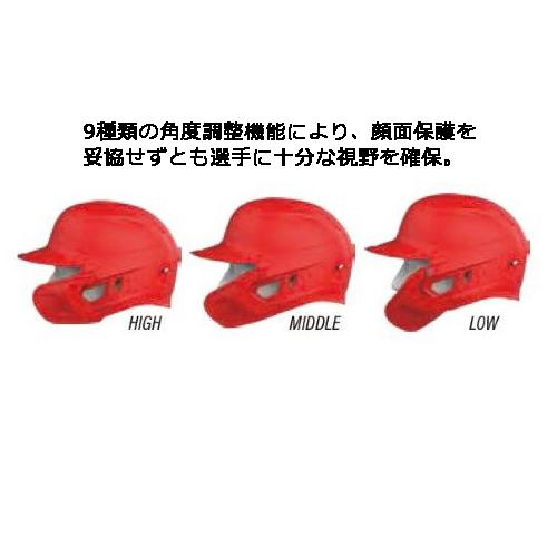 Rawlings ローリングス 硬式用 マッハ アジャスト 顎ガード付き(艶消し