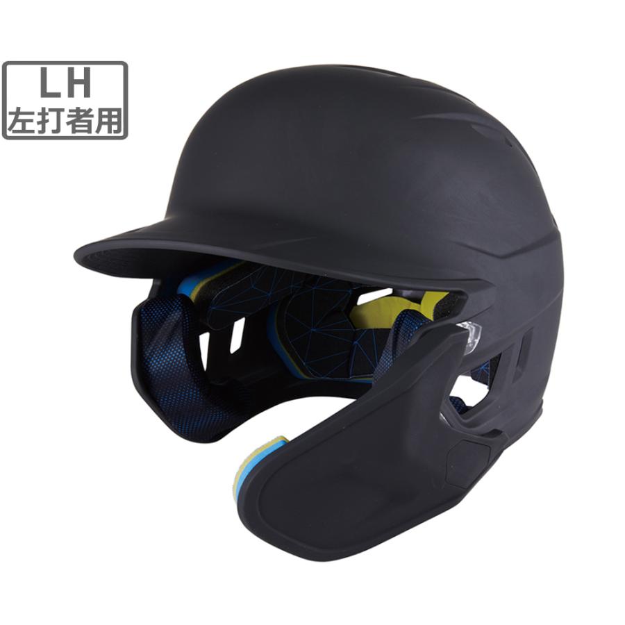 Rawlings 硬式用ヘルメット 顎ガード付き つや消し左打者用 Rawlings ローリングス 硬式用 マッハ アジャスト 顎ガード付き(艶消し