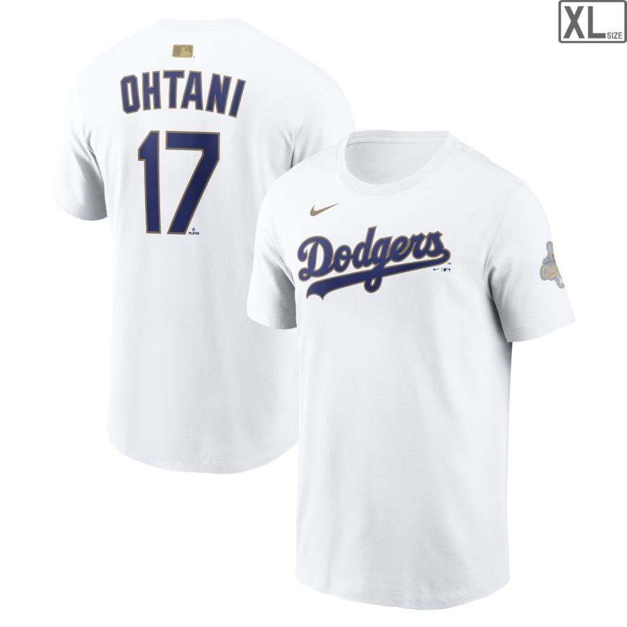 野球 ナイキドジャース大谷翔平ユニフォームXL Nike dodgers Ohtani
