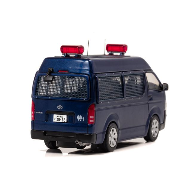 ヒコセブン 1/43 トヨタ ハイエース DX 4ドア ハイルーフ 2013 警視庁
