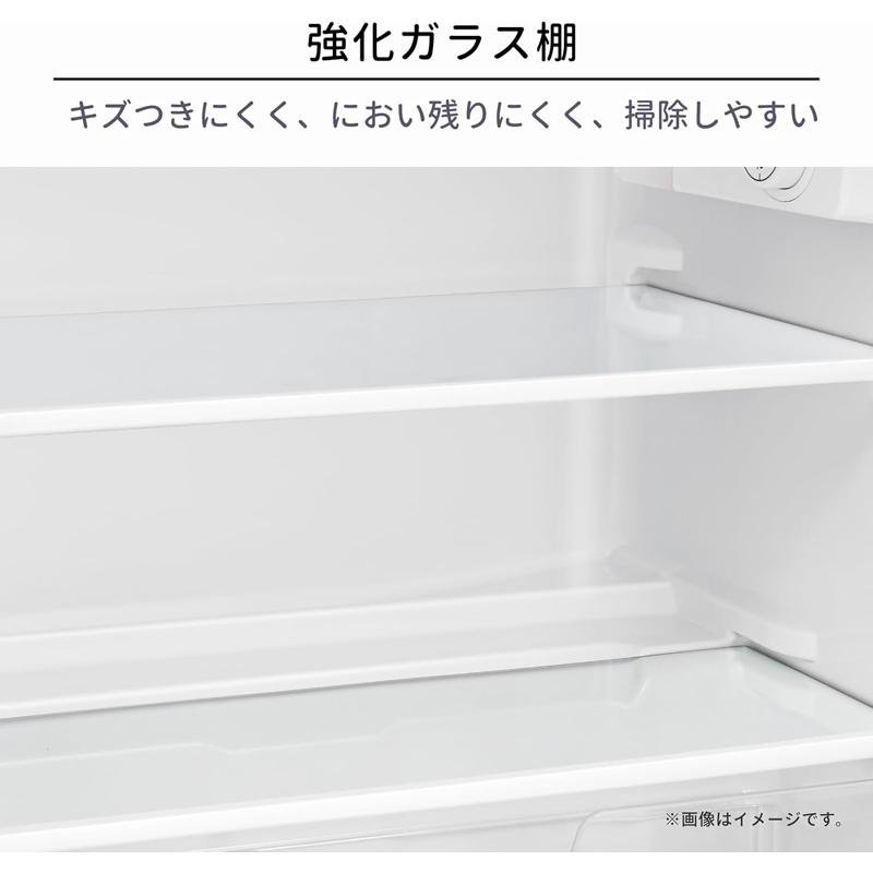 Hisense ハイセンス 冷蔵庫 前開き2ドア 右開き 87L HR-B91H W