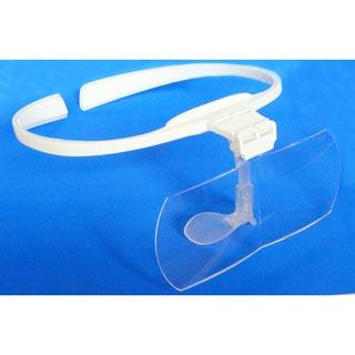 エリカオプチカル HAWK EYE（ヘッドルーペ）【1.6倍】（ホワイトシャイニー） HAWKEYE-ホワイトX1.6返品種別A ERICA OPTICAL/エリカオプチカル HAWK EYE 跳ね上げ式ヘッドルーペ