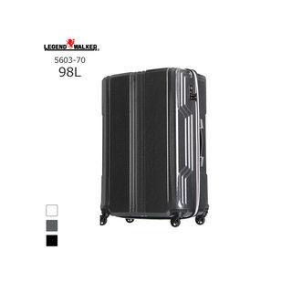 LEGEND WALKER/レジェンドウォーカー  5603-70 BLADE PCファイバー 拡張ファスナータイプ スーツケース(98L/ブラックカーボン)｜murauchi3