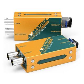 ADTECHNO エーディテクノ FE1121-12G リクロック搭載12G-SDI光延長器　AVMATRIX