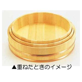 MIYABI 雅漆工芸 木製銅箍　飯台（サワラ材）／３９ｃｍ